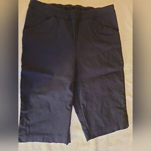 Tribal Women's Black Bermuda Shorts